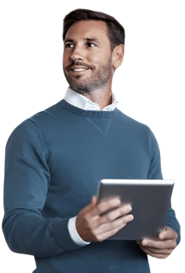 Hombre calculado el valor venal de un coche