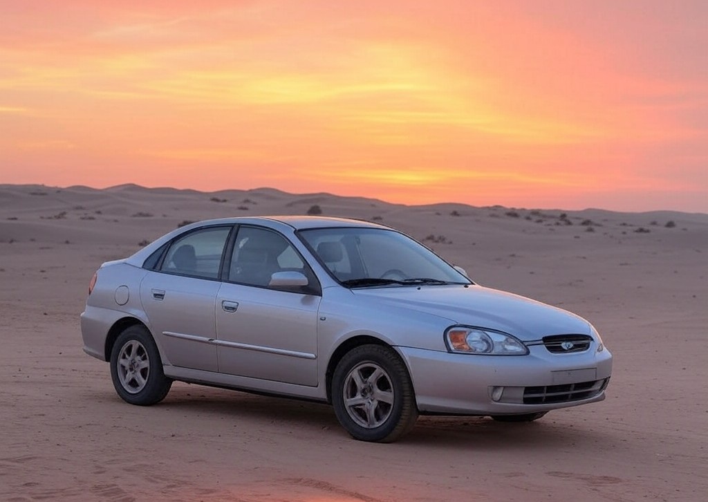 Automóvil de la marca DAEWOO