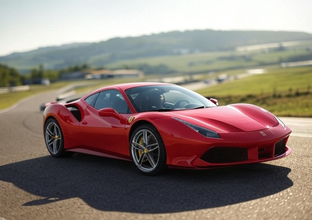 Automóvil de la marca FERRARI