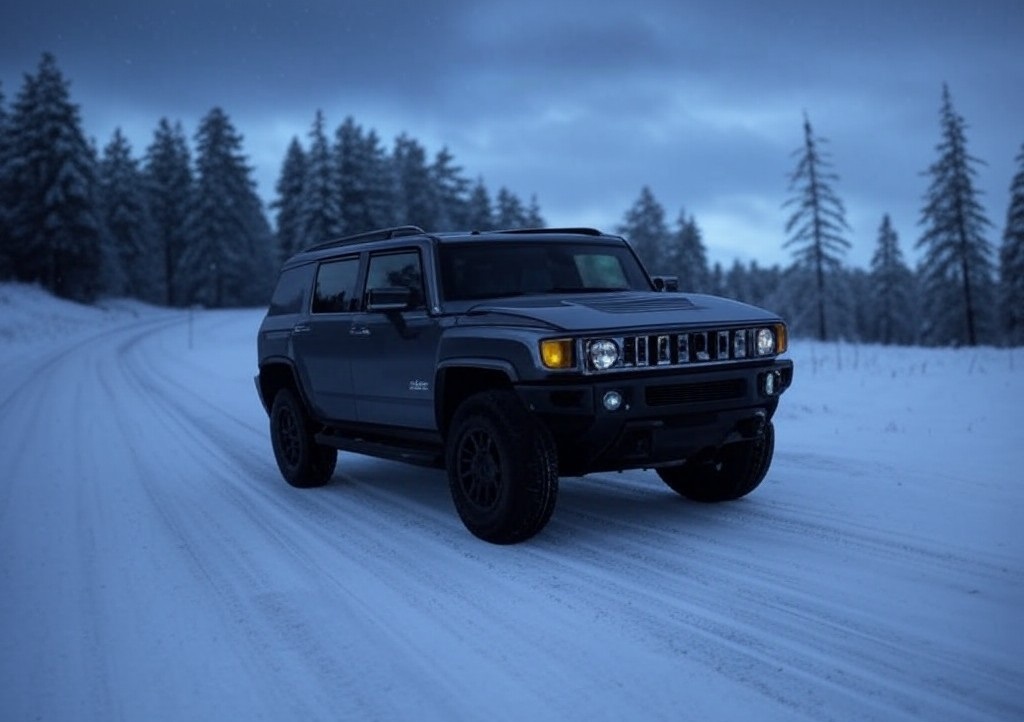Automóvil de la marca HUMMER