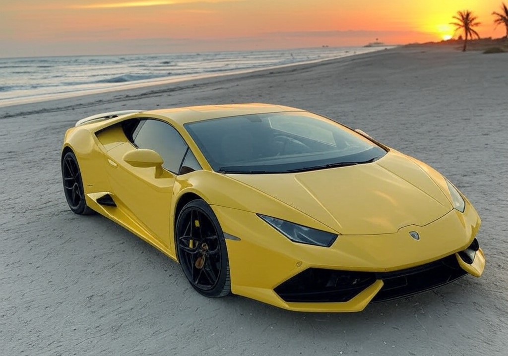 Automóvil de la marca LAMBORGHINI