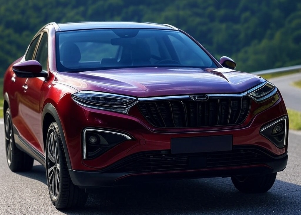 Automóvil de la marca MAHINDRA