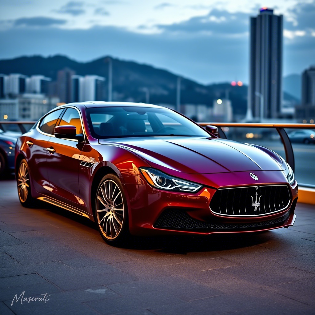 Automóvil de la marca MASERATI