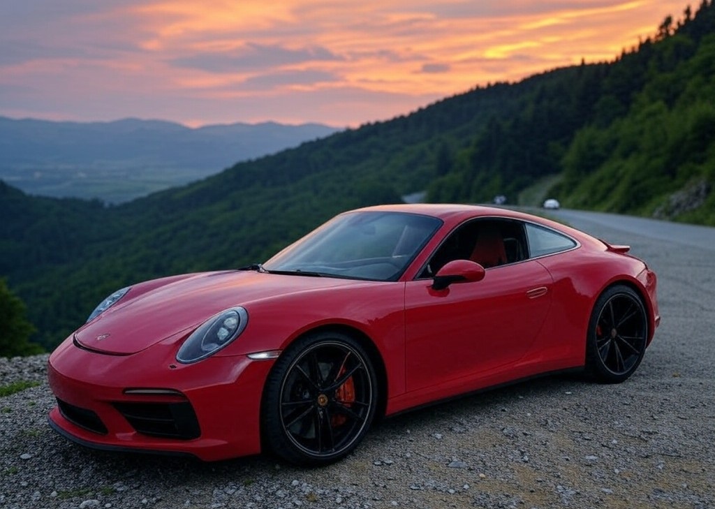 Automóvil de la marca PORSCHE