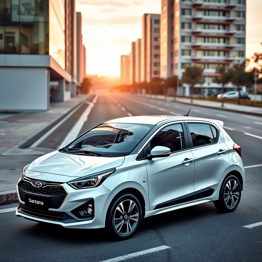 Automóvil de la marca SANTANA