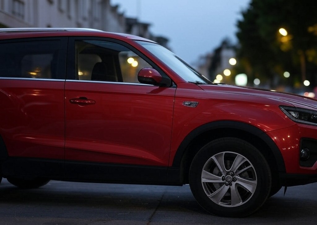 Automóvil de la marca SSANYONG